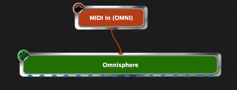 Omnisphere instance in Gig Performer