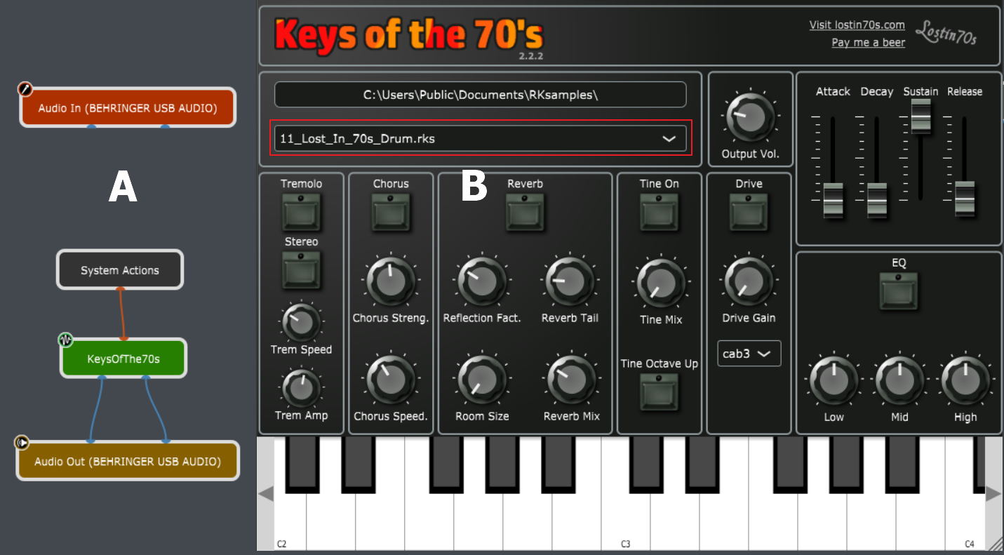 Custom Metronome with Visual Feedback, designing the Wiring view layout