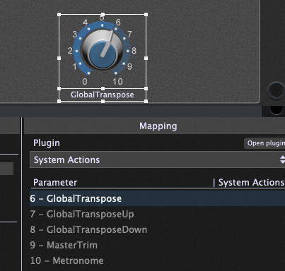 Global Transpose Gig Performer, audio plugin host for live performance