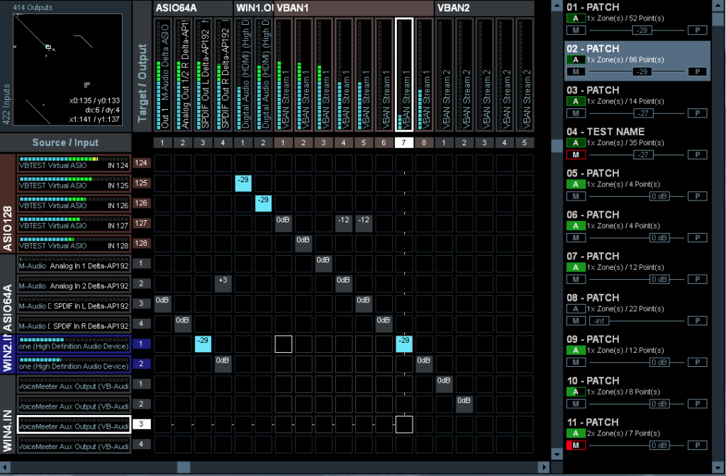 VB Audio Matrix and Gig Performer