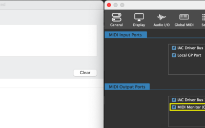 How to send Program Change messages out to hardware devices and other applications