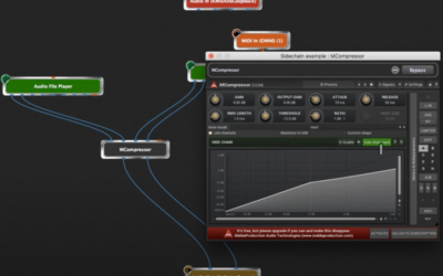 Side-chaining – really easy with Gig Performer